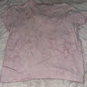 LULULEMON | swiftly T-shirt pink tie dye